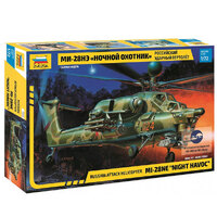 Zvezda Mil Mi-28N Night Havoc Russian Helicopter 1/72