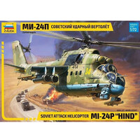 Zvezda MI-24P Model Kit 1/72