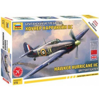 Zvezda Hawker Hurricane Mk. IIC 1/72