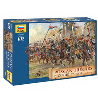 Zvezda Russian Hussars Napoleonic Wars 1812-1814 1/72