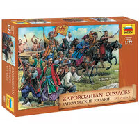 Zvezda Zaporozhian Cossacks XVI-XVIII AD 1/72