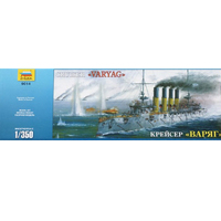 Zvezda Russian Cruiser Varyag Kit 1/350